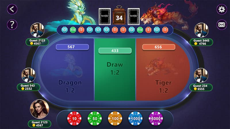 Dragon Tiger tại Asia99: Cược cực dễ, thưởng cực lớn 3 soi cầu game Rồng Hổ chuẩn
